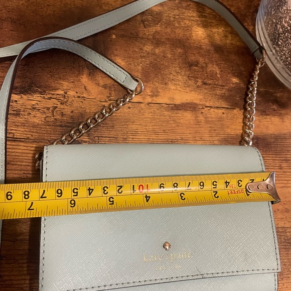 Kate Spade chain strap crossbody - Robin’s egg blue - Picture 5 of 6